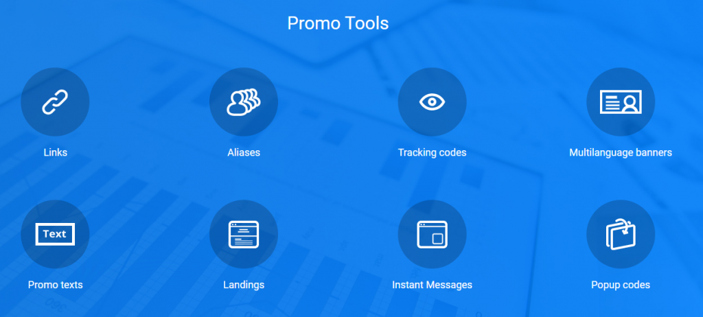 ExpertOption affiliate program promo tools / links